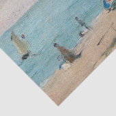 Berthe Morisot - Aan het strand, Les Petites-Dalle Tissuepapier (Detail)