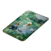 Berthe Morisot - Beside a Lake Magneet (Linkerzijde)