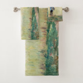 Berthe Morisot - Dans le champ de roues à Gennevil (En situation)