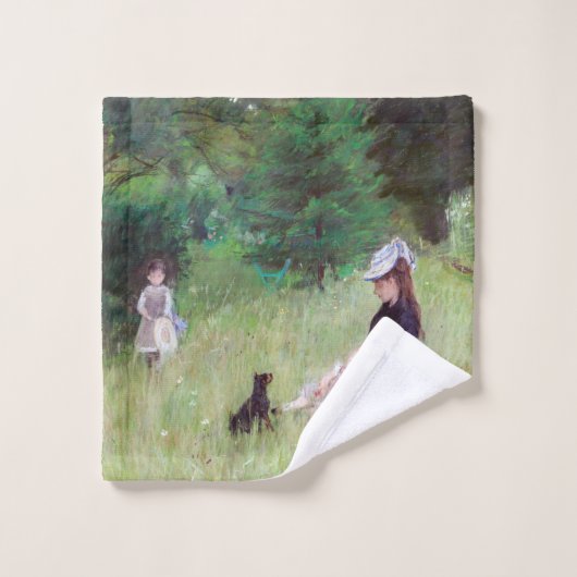 Berthe Morisot - Dans un parc (Gant de toilette)