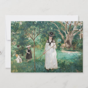 Berthe Morisot - De Butterfly Hunt Bedankkaart