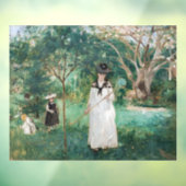 Berthe Morisot - De Butterfly Hunt Raamsticker (Vel 3)
