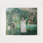 Berthe Morisot - De Butterfly Hunt Wandkleed (Voorkant (horizontaal))
