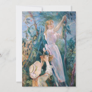 Berthe Morisot - De Cherry Picker Bedankkaart