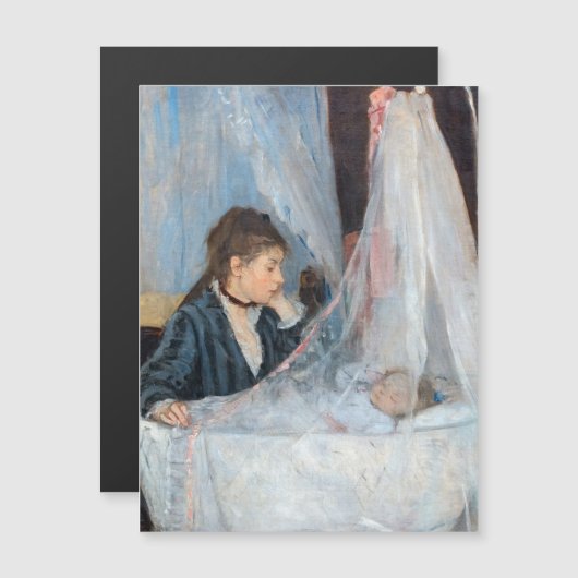 Berthe Morisot - De Cradle Magnetic Kaart (Voorkant / Achterkant)
