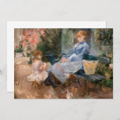 Berthe Morisot - De Fable Bedankkaart (Voorkant / Achterkant)