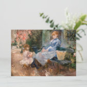 Berthe Morisot - De Fable Kaart (Staand voorkant)