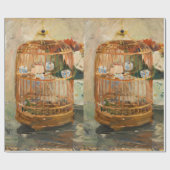 Berthe Morisot - De kooi Cadeaupapier (Vlak)