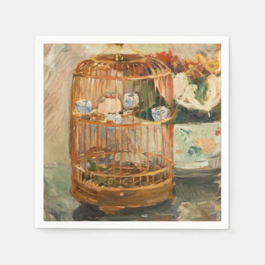 Berthe Morisot - De kooi Servet (Voorkant)
