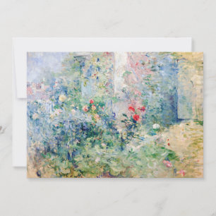 Berthe Morisot - De tuin in Bougival Kaart