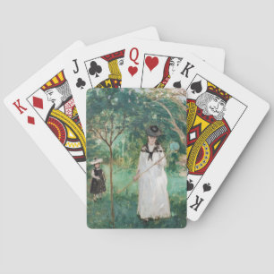 Berthe Morisot - De Vlinderjacht Pokerkaarten