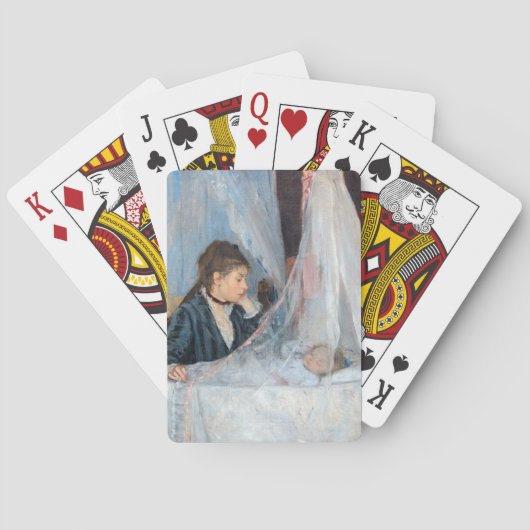 Berthe Morisot - De wieg Pokerkaarten (Achterkant)