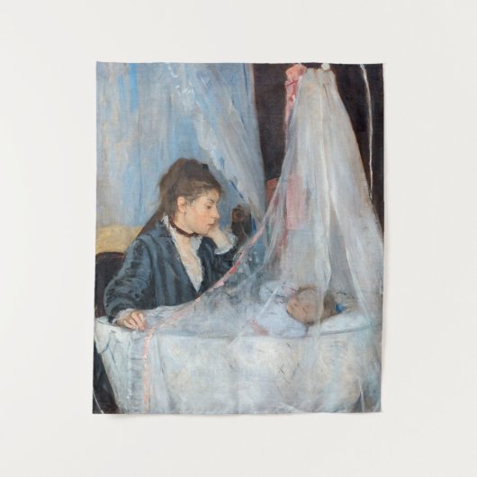 Berthe Morisot - De wieg Wandkleed (Voorkant)