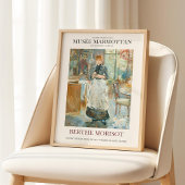 Berthe Morisot Dining Room 1886 Exhibition Art Poster