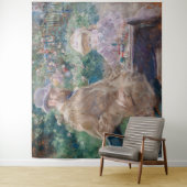 Berthe Morisot - Eugene Manet met zijn dochter Wandkleed (In situ)