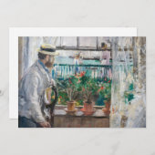 Berthe Morisot - Eugene Manet op het eiland Wight Kaart (Voorkant / Achterkant)