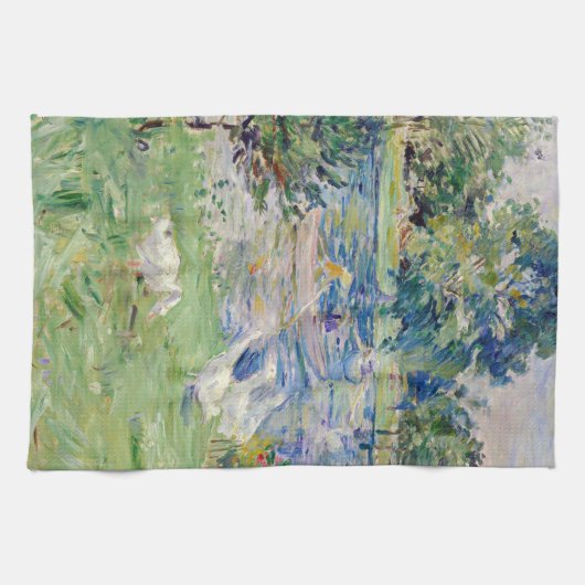 Berthe Morisot - Girl in a Boat with Gese Theedoek (Horizontaal)