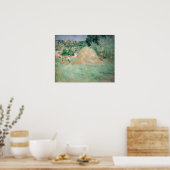 Berthe Morisot - Haystacks op Bougival Poster (Keuken)
