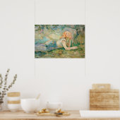 Berthe Morisot - Herderin Rustend Poster (Keuken)
