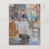 Berthe Morisot - In de eetkamer Briefkaart (Voorkant)