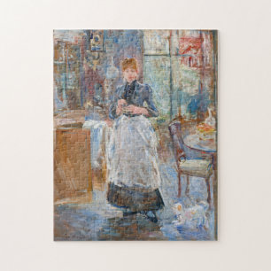 Berthe Morisot - In de eetkamer Legpuzzel