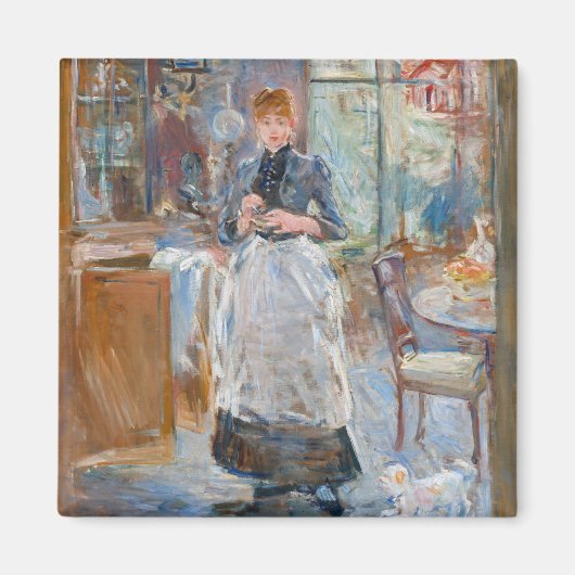 Berthe Morisot - in de mijnruimte Magneet (Voorkant)