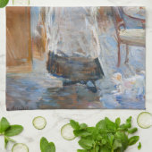 Berthe Morisot - in de mijnruimte Theedoek (Gevouwen)