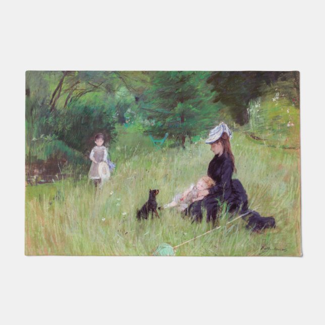 Berthe Morisot - in een Park Deurmat (Voorkant)
