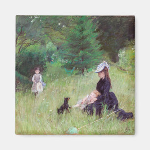 Berthe Morisot - in een Park Magneet