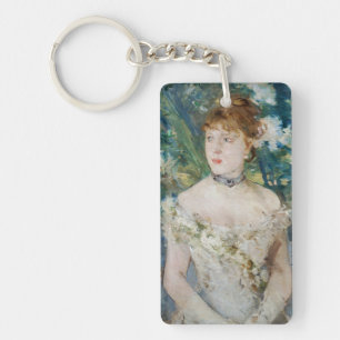 Berthe Morisot - Jong meisje in baljurk Sleutelhanger