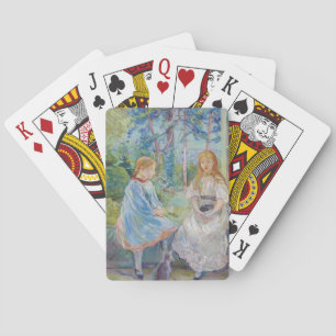 Berthe Morisot - Jonge meisjes bij het raam Pokerkaarten