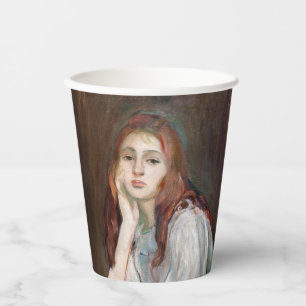Berthe Morisot - Julie Daydreaming Papieren Bekers