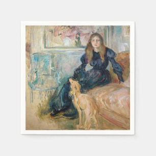 Berthe Morisot - Julie en haar Greyhound Laerte Servet