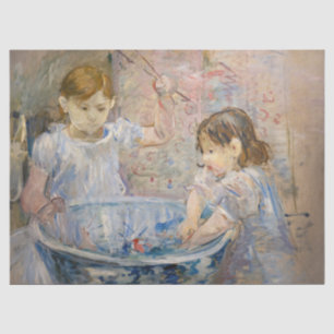 Berthe Morisot - Kinderen in het bassin Tissuepapier