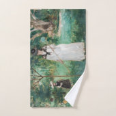 Berthe Morisot - La chasse aux papillons (Serviette à main)