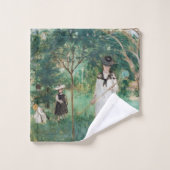 Berthe Morisot - La chasse aux papillons (Gant de toilette)