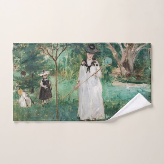 Berthe Morisot - La chasse aux papillons (Serviette à main)