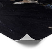 Berthe Morisot met een bruut van Violets, Manet Poster (Hoek)