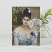 Berthe Morisot - Op de bal Kaart (Staand voorkant)