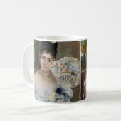 Berthe Morisot - Op de bal Koffiemok (Voorkant links)