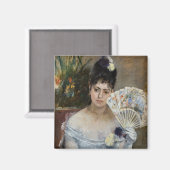 Berthe Morisot - Op de bal Magneet (Voorkant / Achterkant)