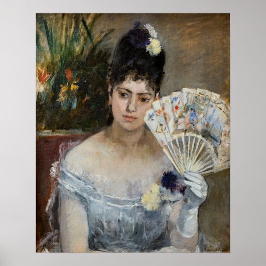 Berthe Morisot - Op de bal Poster (Voorkant)
