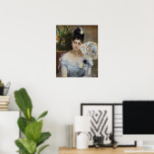 Berthe Morisot - Op het Bal Poster (Thuiskantoor)