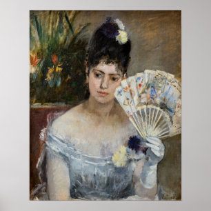 Berthe Morisot - Op het Bal Poster