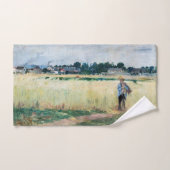 Berthe Morisot - Op Wheatfield in Gennevillier Bad Handdoek (Handdoek)