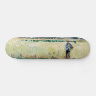 Berthe Morisot - Op Wheatfield in Gennevillier Skateboard