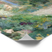 Berthe Morisot - Roses Tremieres Poster (Hoek)