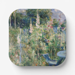 Berthe Morisot - Rozen Tremieres Papieren Bordje