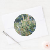 Berthe Morisot - Rozen Tremieres Ronde Sticker (Envelop)