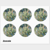 Berthe Morisot - Rozen Tremieres Ronde Sticker (Vel)